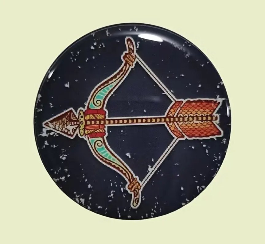 Siyah Akrep Desenli Toz Kutusu - Görsel 3