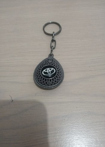 Vintage Siyah Toyota Anahtarlık