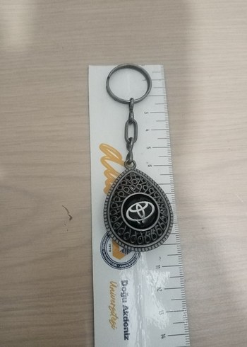 Vintage Siyah Toyota Anahtarlık