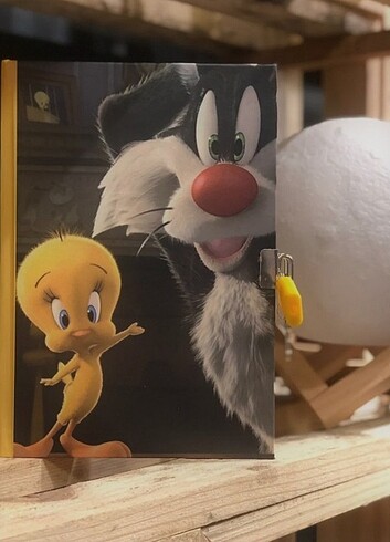 Çizgili hatıra anı defteri