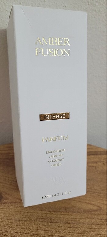 Zara Amber Fusıon Parfum