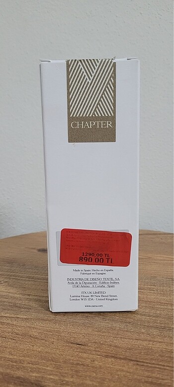 Beden Zara Amber Fusıon Parfum