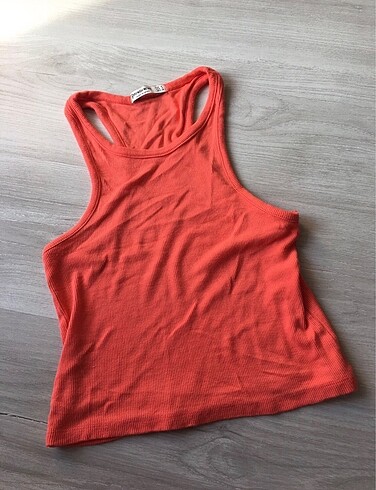 Stradivarius Turuncu Crop