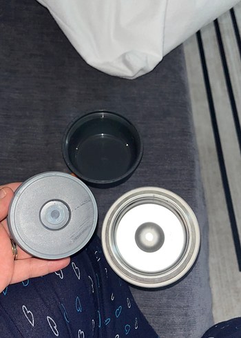 Baby Plus gri Çocuk Termosu - Görsel 3