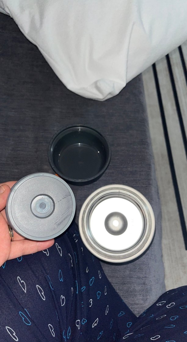 Baby Plus gri Çocuk Termosu - Görsel 3