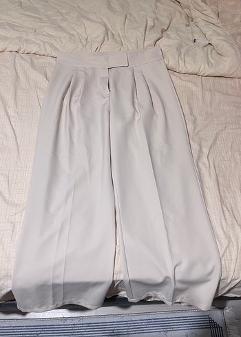 Bej rengi kumaş pantolon - Görsel 3