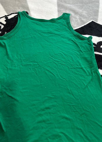 Renkli Baskılı Yeşil Çocuk Atlet - Görsel 2