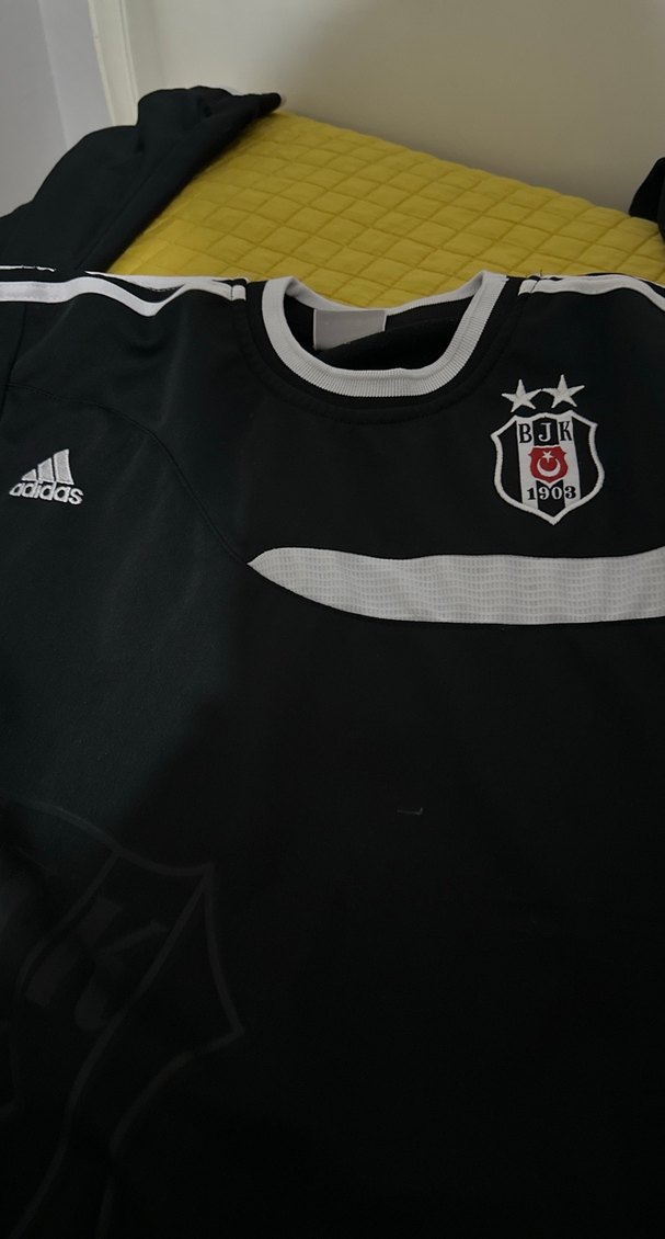 Adidas Beşiktaş Siyah Erkek Spor Tişörtü orginal - Görsel 5
