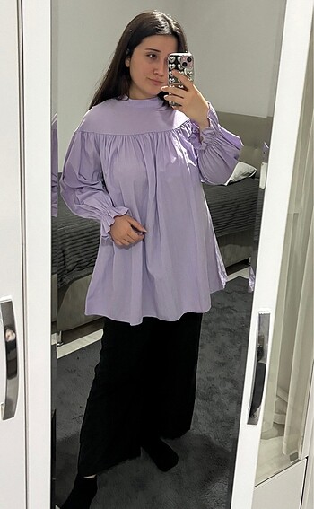 xl Beden mor Renk Tunik