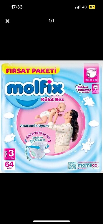 3 adet 64 lü