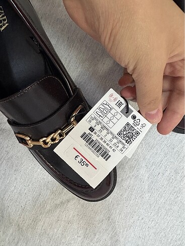35 Beden Zara ayakkabı