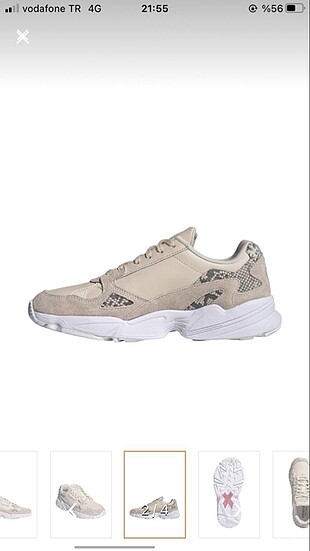 Adidas Adidas falcon spor ayakkabo
