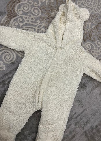 LC Waikiki Peluş kışlık bebek tulumu
