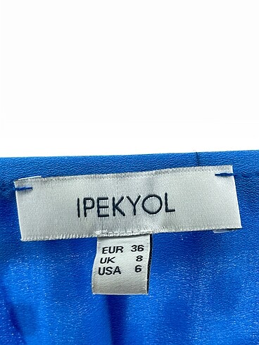 36 Beden mavi Renk ipekyol Uzun Elbise %70 İndirimli.