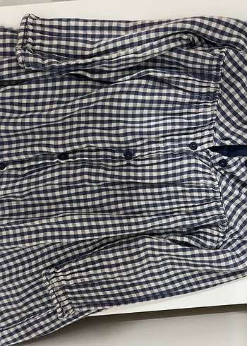 Lcw Uzun Kollu Ekose Kız Elbisesi - Görsel 3