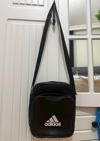 Siyah Adidas unisex Omuz Çantası