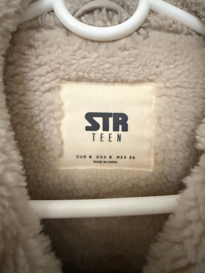 Kürk Detaylı Beyaz Deri Kadın Ceket - Görsel 4