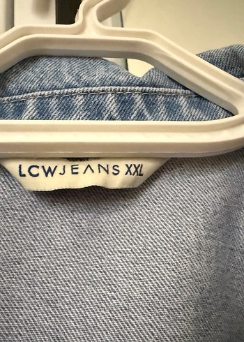 Düğmeli Mavi Kadın Midi Denim Ceket - Görsel 3