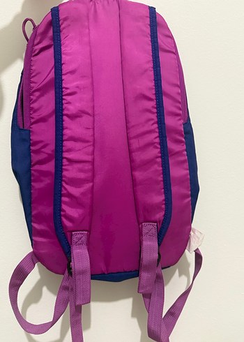 Mavi Fermuarlı Kadın Sırt Çantası - Görsel 2