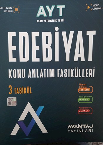 AYT Edebiyat Konu Anlatım Fasikülleri