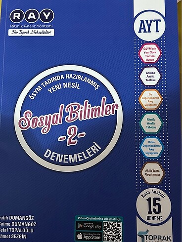 SOSYAL BİLİMLER-2- TOPRAK YAYINLARI AYT