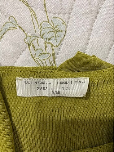 Zara zara yeşil bluz