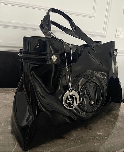 Siyah Armani Jeans Çanta - Görsel 5
