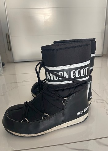 Siyah Moon Boot - Görsel 3
