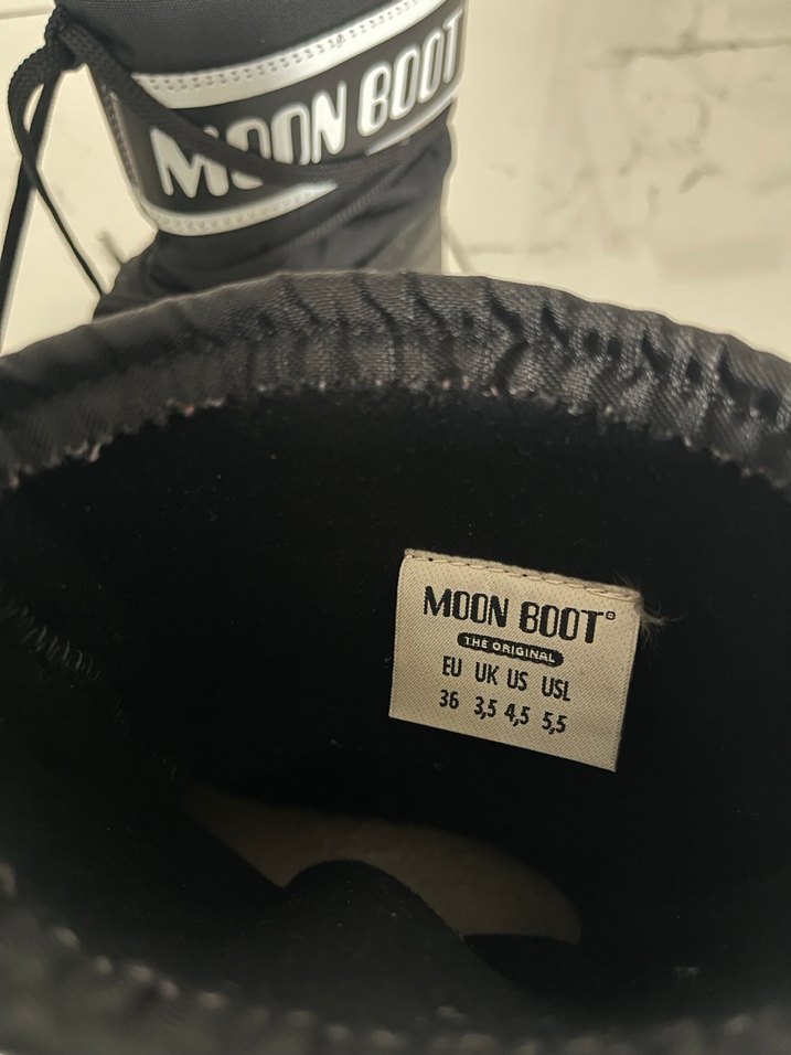 Siyah Moon Boot - Görsel 4