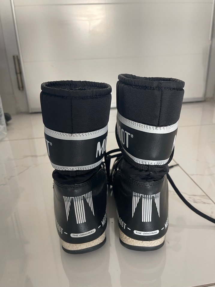 Siyah Moon Boot - Görsel 2