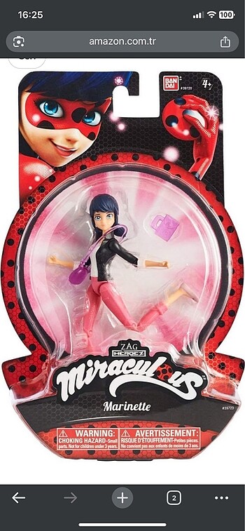 Marinette Dupain-Cheng Figür oyuncak