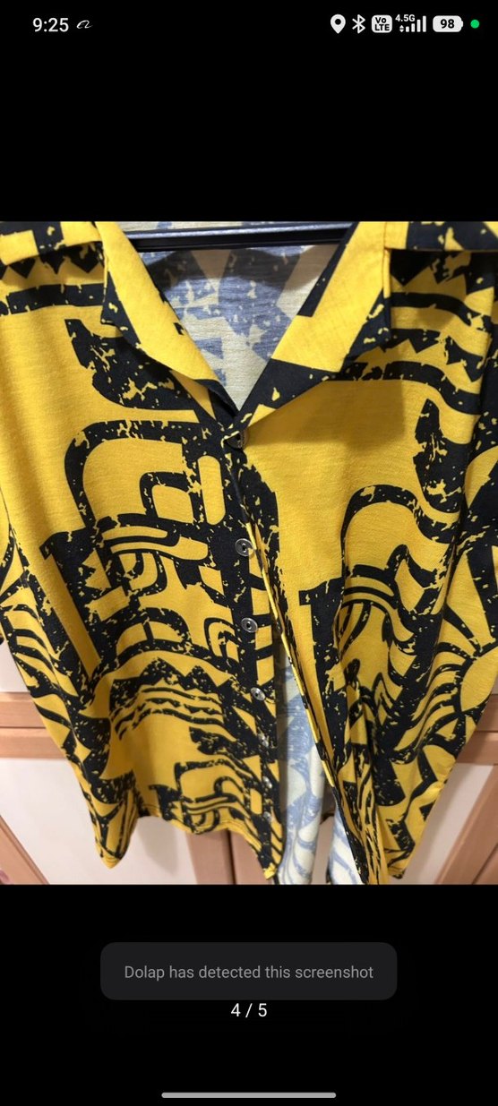 Stranger Things Sarı Gömlek - Görsel 4