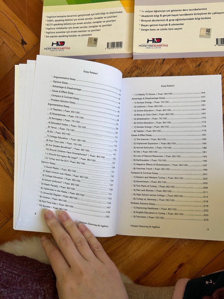 İngilizce Speaking, Reading ve Essay Rehberleri Seti - Görsel 3