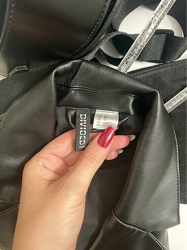 xs Beden Deri blazer ceket