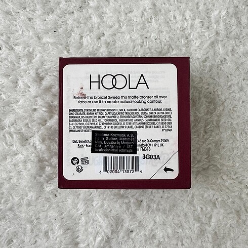  Beden Benefit Hoola