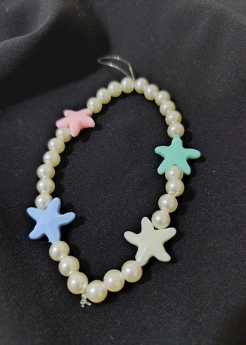 Pastel Boncuklu Bohem Yıldız Bileklik