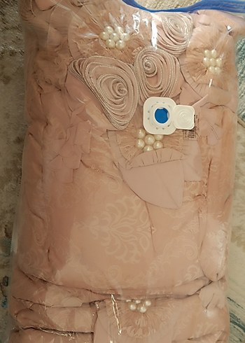 pudra pembesi yatak örtüsü takımı - Görsel 4