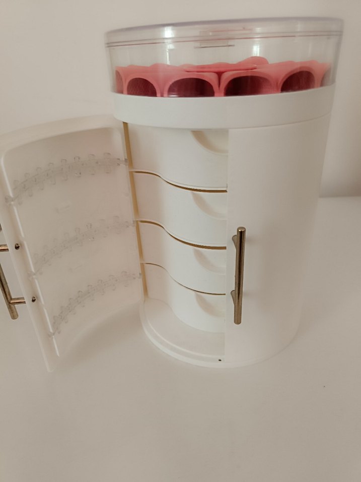 Beyaz Makyaj Organizerı - Görsel 3