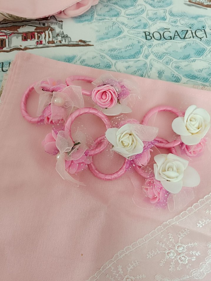 Nakışlı Vintage  12 li mutfak raf örtüsü ,,pecetelik,,ekmeklik - Görsel 3