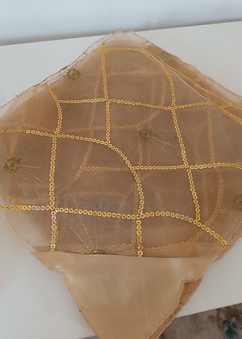 altin İşlemeli salon örtü seti - Görsel 10