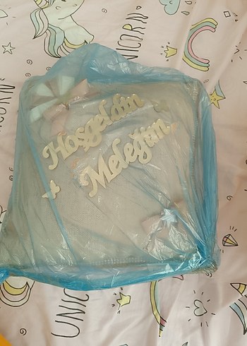 Bohem Tarzda El Yapımı Bebek Kapı Süsü ve takı yastığı - Görsel 4