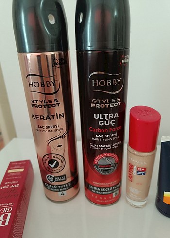 makyaj saç set - Görsel 2