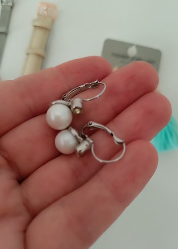 saat ve küpe seti - Görsel 2