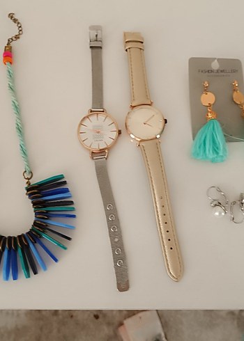 saat ve küpe seti - Görsel 8