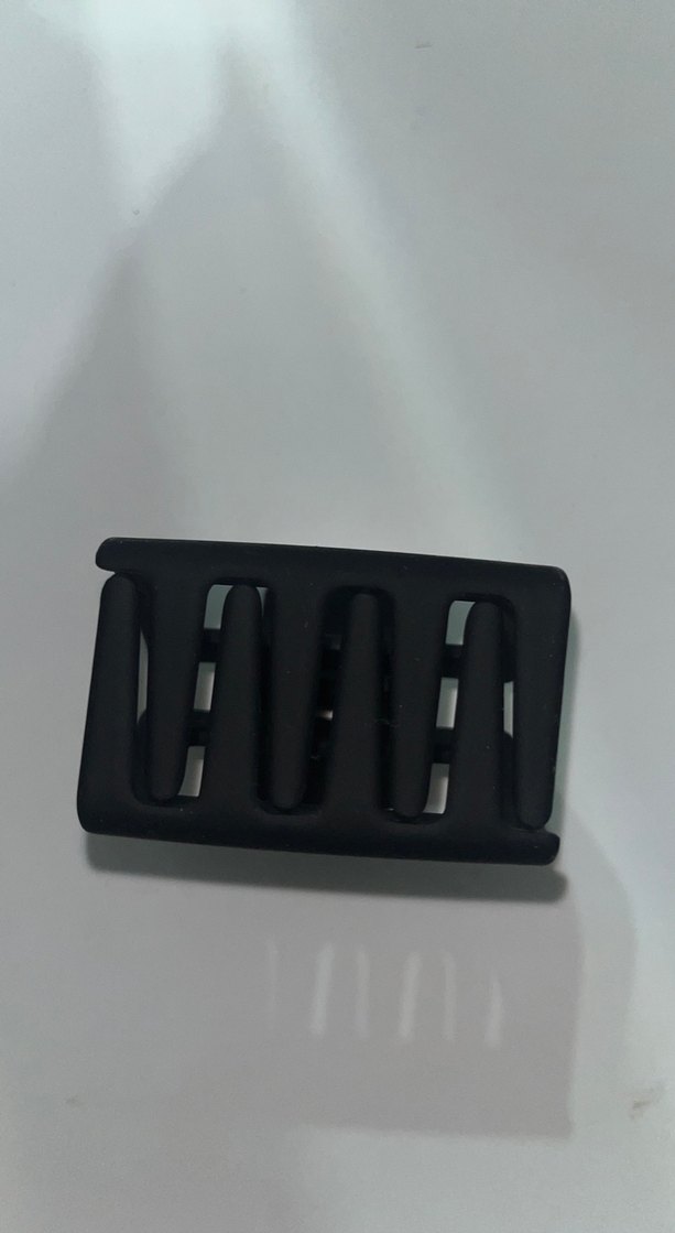 Siyah Plastik  Kadın Saç Tokası - Görsel 3