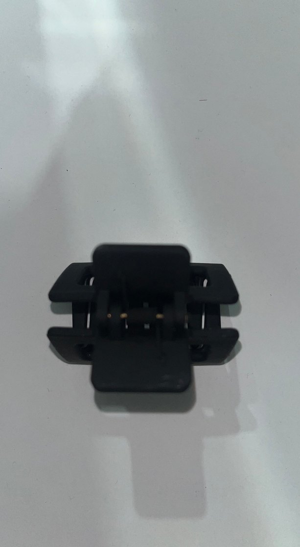 Siyah Plastik  Kadın Saç Tokası - Görsel 2