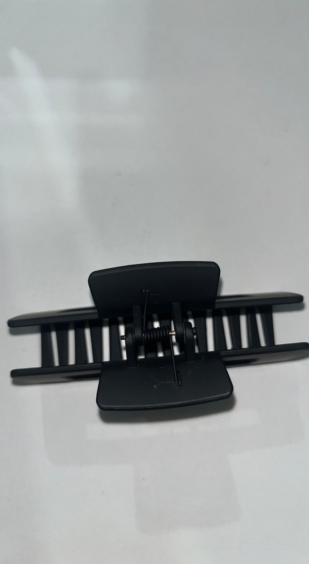 Siyah Plastik  Saç Tokası - Görsel 2