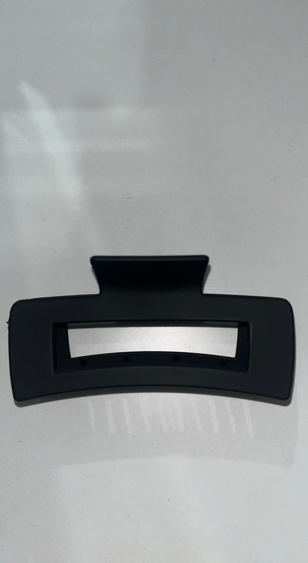 Siyah Plastik  Saç Tokası - Görsel 3