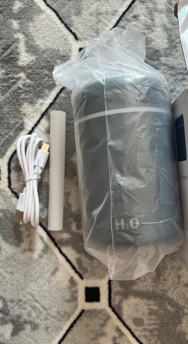 Gri Hava Nemlendirici 400 ml USB Type-C - Görsel 4