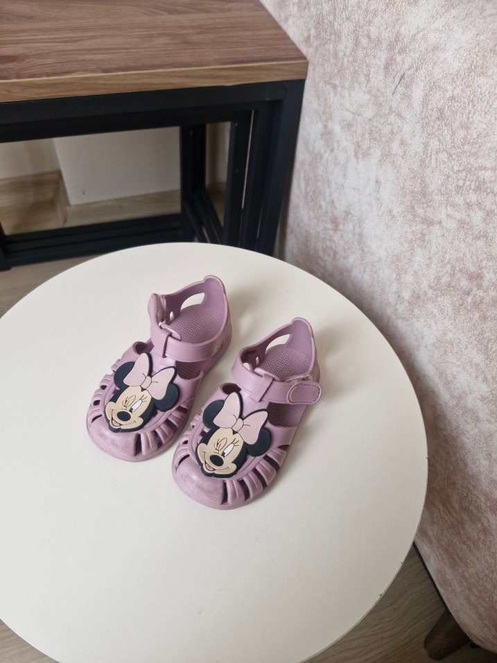 Kız Çocuk Pembe Minnie Mouse Sandalet - Görsel 2